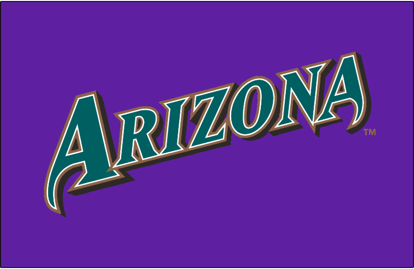 Arizona Diamondbacks 1998-2002 Jersey Logo fabric transfer